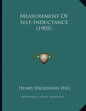 portada measurement of self-inductance (1905) (in English)