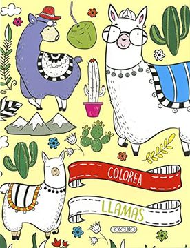 portada Colorea Llamas (in Spanish)