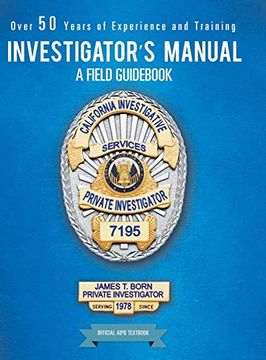 portada Investigator's Manual: A Field Guid (libro en inglés)
