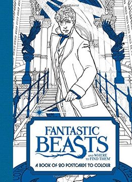 portada Fantastic Beasts and Where to Find Them: A Book of 20 Postcards to Colour