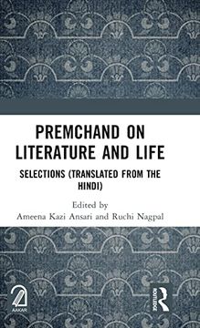 portada Premchand on Literature and Life (en Inglés)