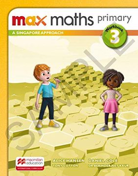 portada Max Maths Primary a Singapore Approach Grade 3 Workbook (in English)