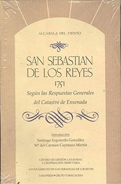 portada San Sebastian de los Reyes 1751 Según las Respuestas Generales del Catastro de Ensenada