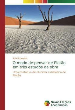 portada O modo de pensar de Platão em três estudos da obra (en Portugués)
