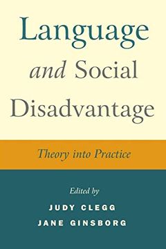 portada Language and Social Disadvantage: Theory Into Practice (in English)
