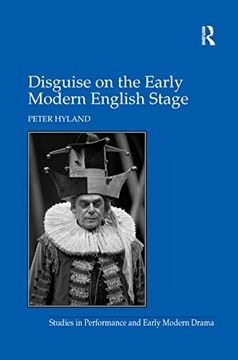 portada Disguise on the Early Modern English Stage (in English)