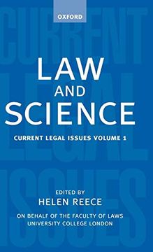 portada Law and Science: Current Legal Issues 1998 Volume 1 (en Inglés)
