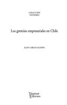 portada Los Gremios Empresariales en Chile (in Spanish)