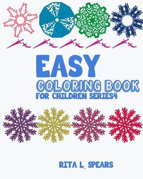 portada Easy Coloring book For Children SERIES4 (en Inglés)