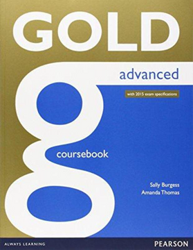 portada Gold Advanced - Libro de Curso, con la Expansión en Línea 