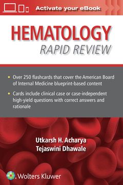 portada Hematology Rapid Review: Flash Cards (en Inglés)