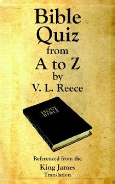 portada bible quiz from a to z (en Inglés)
