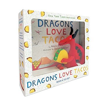 portada Dragons Love Tacos. Book and toy (Book & Toy) (en Inglés)