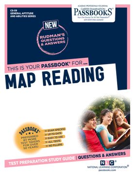 portada Map Reading (Cs-59): Passbooks Study Guide Volume 59 (in English)