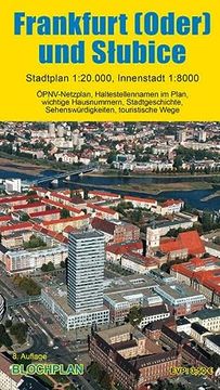 portada Stadtplan Frankfurt (Oder) und Slubice (en Alemán)