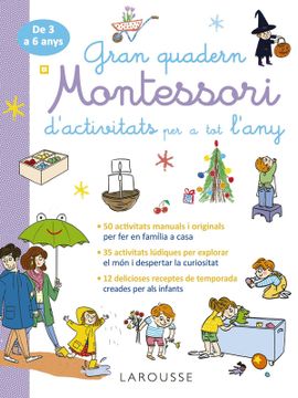 portada Gran quadern Montessori d'activitats per a tot l'any (in Catalan)