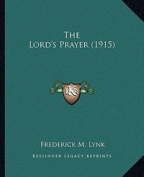 portada the lord's prayer (1915) (en Inglés)