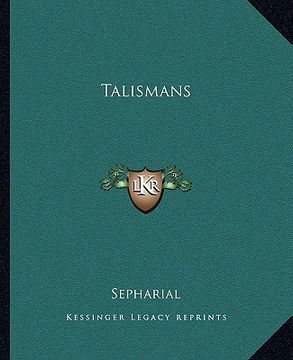portada talismans (en Inglés)