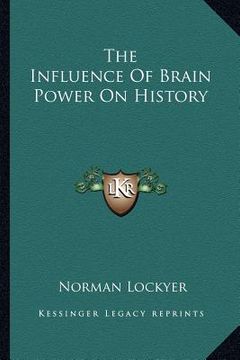 portada the influence of brain power on history (in English)