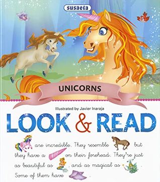 portada Unicorns (Look and Read) (en Inglés)