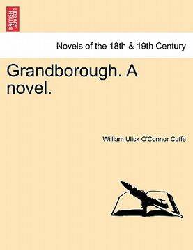 portada grandborough. a novel. (en Inglés)