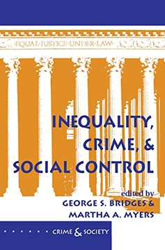 portada Inequality, Crime, and Social Control (en Inglés)