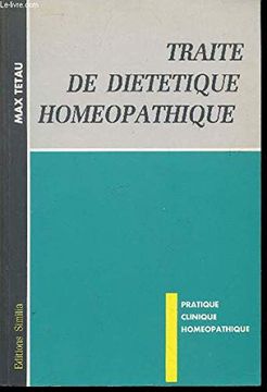 portada Traité de Diététique Homéopathique