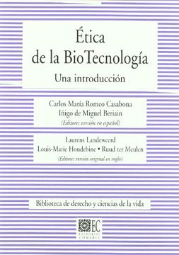 portada Etica de la Biotecnologia [Spanish]