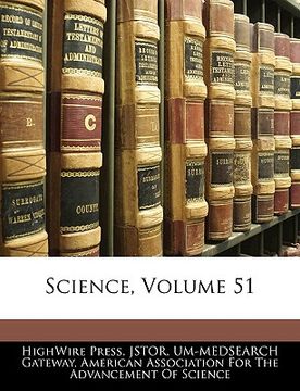 portada science, volume 51