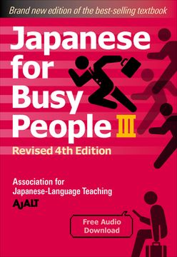 portada Japanese for Busy People Book 3: Revised 4th Edition (Free Audio Download)