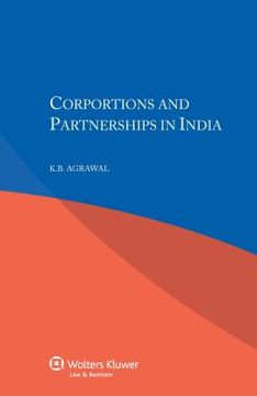 portada Corporations and Partnerships in India (en Inglés)