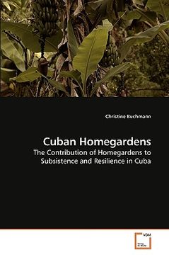 portada cuban homegardens (en Inglés)