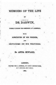 portada Memoirs of the Life of Dr. Darwin