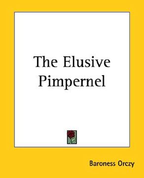 portada the elusive pimpernel (en Inglés)