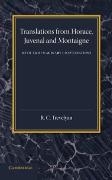 portada Translations From Horace, Juvenal and Montaigne (en Inglés)
