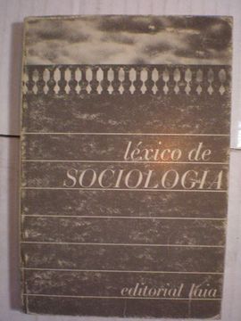 portada Lexico de Sociologia