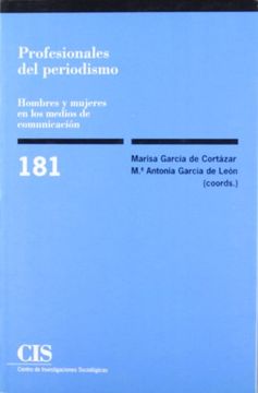 portada Profesionales del Periodismo: Hombres y Mujeres en los Medios de Comunicación (Monografías)