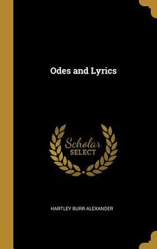 portada Odes and Lyrics (in English)