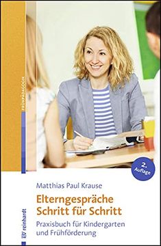 portada Elterngespräche Schritt für Schritt: Praxisbuch für Kindergarten und Frühförderung (en Alemán)