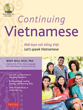 portada Continuing Vietnamese: Let's Speak Vietnamese (Audio Cd-Rom Included) (in English)