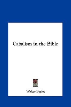 portada cabalism in the bible (en Inglés)