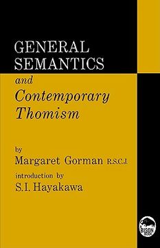 portada general semantics and contemporary thomism (en Inglés)