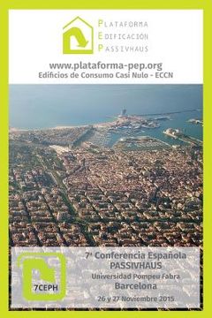 portada Libro de Comunicaciones 7a Conferencia Española Passivhaus: Barcelona 2015