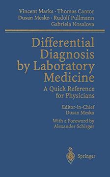 portada Differential Diagnosis by Laboratory Medicine: A Quick Reference for Physicians (in English)
