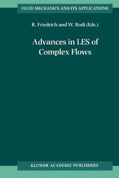 portada advances in les of complex flows (en Inglés)