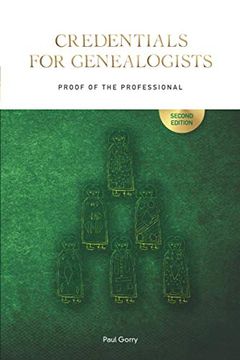 portada Credentials for Genealogists: Proof of the Professional (en Inglés)
