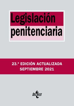 portada Legislación Penitenciaria (in Spanish)