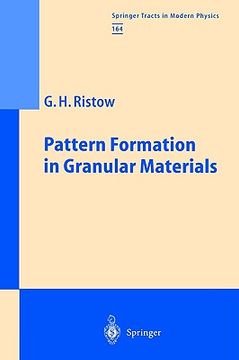 portada pattern formation in granular materials (en Inglés)