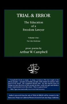 trial & error: the education of a freedom lawyer (en Inglés)
