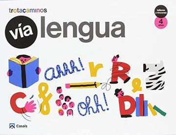 portada Vía Lengua 4 Años Talleres y Rincones Trotacaminos - 9788421863039 (in Spanish)